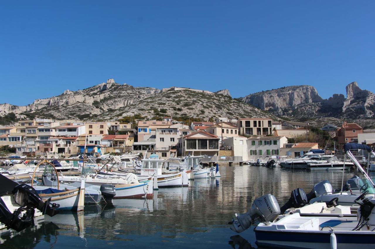 Charmant Cabanon Aux Goudes A Marseille Avec Vue Mer Экстерьер фото